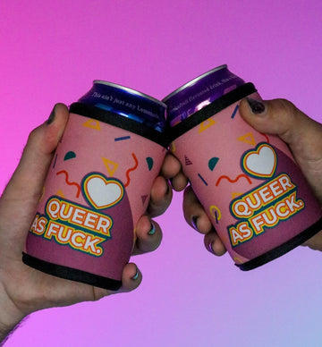 Queer As Fuck - Stubby Holder