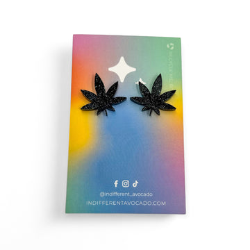 Midi Leaf studs