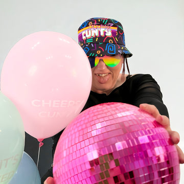 Let’s Party Cunts Black Bucket Hat