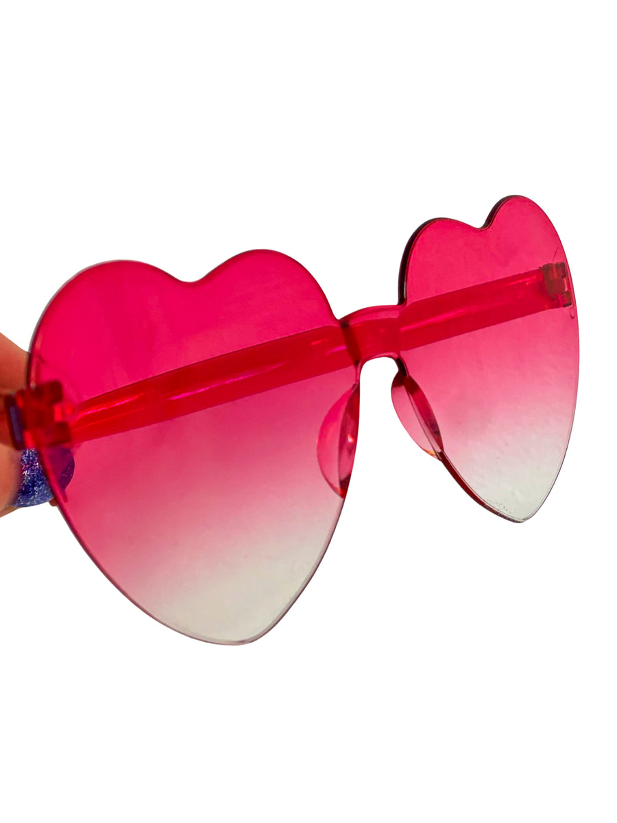 Heart Shape Ombré Sunglasses