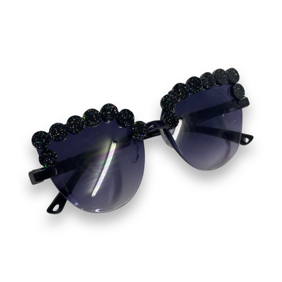 Black Bling Sunglasses