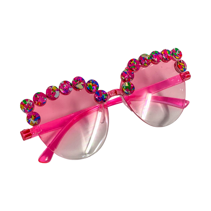 Pink Bling Sunglasses